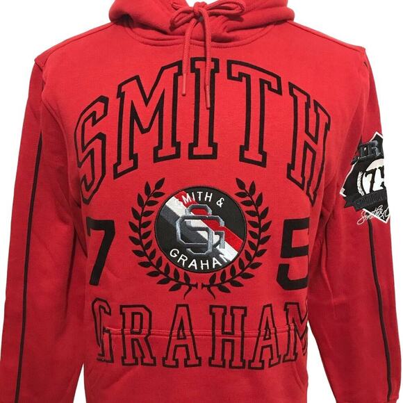 Smith & Graham NWT Pullover Hoodie Men M - Picture 2 of 11